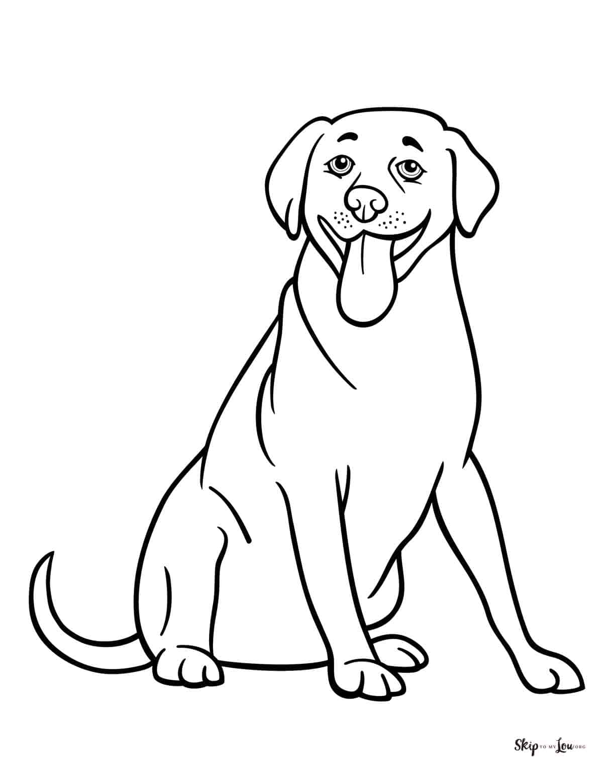 The best free dog coloring pages skip to my lou