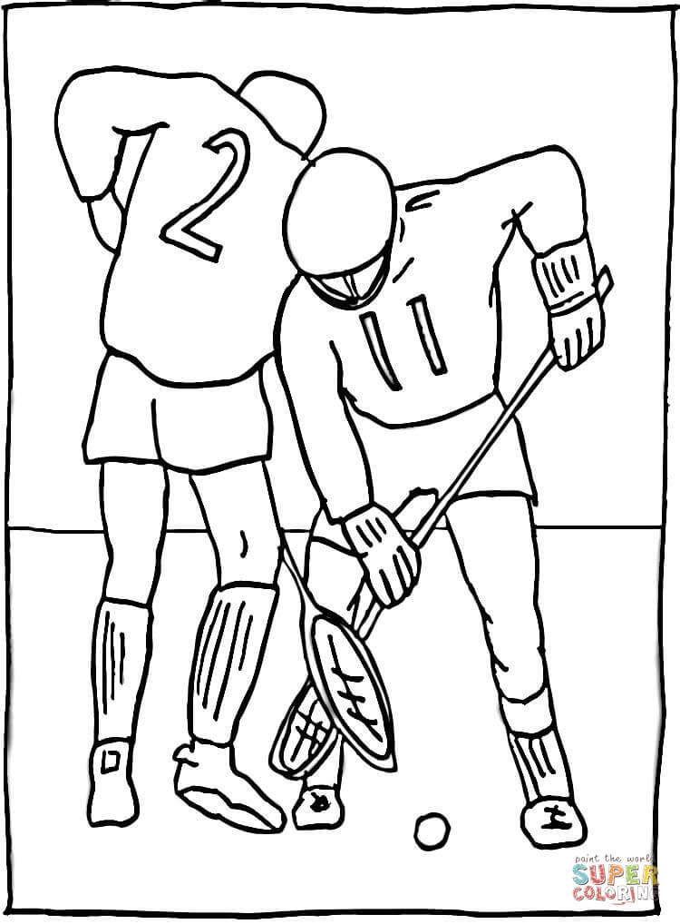 Lacrosse coloring page free printable coloring pages