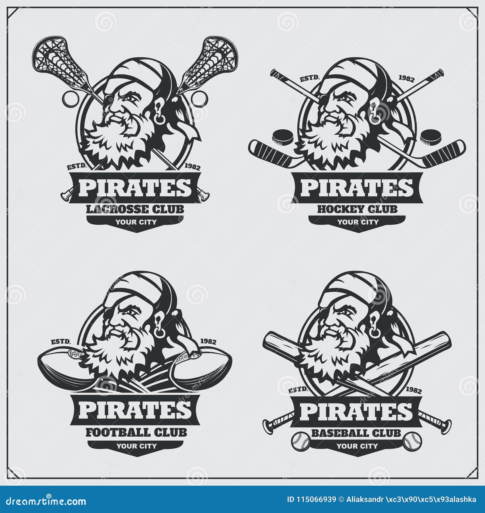 Pirate black white stock illustrations â pirate black white stock illustrations vectors clipart