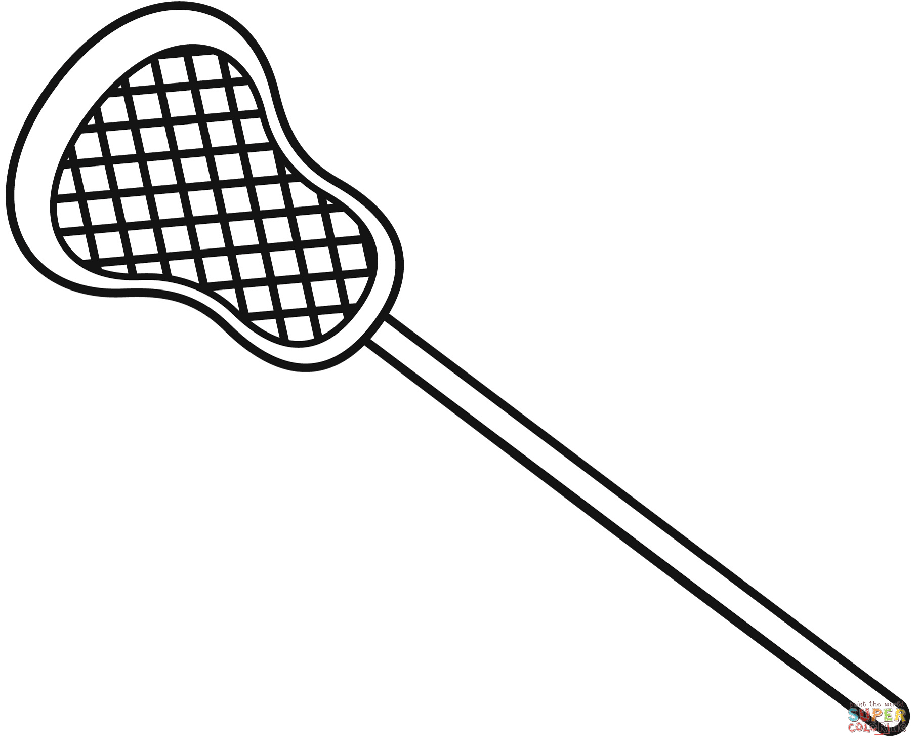 Lacrosse rocket coloring page free printable coloring pages