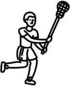 Lacrosse stick coloring page free printable coloring pages