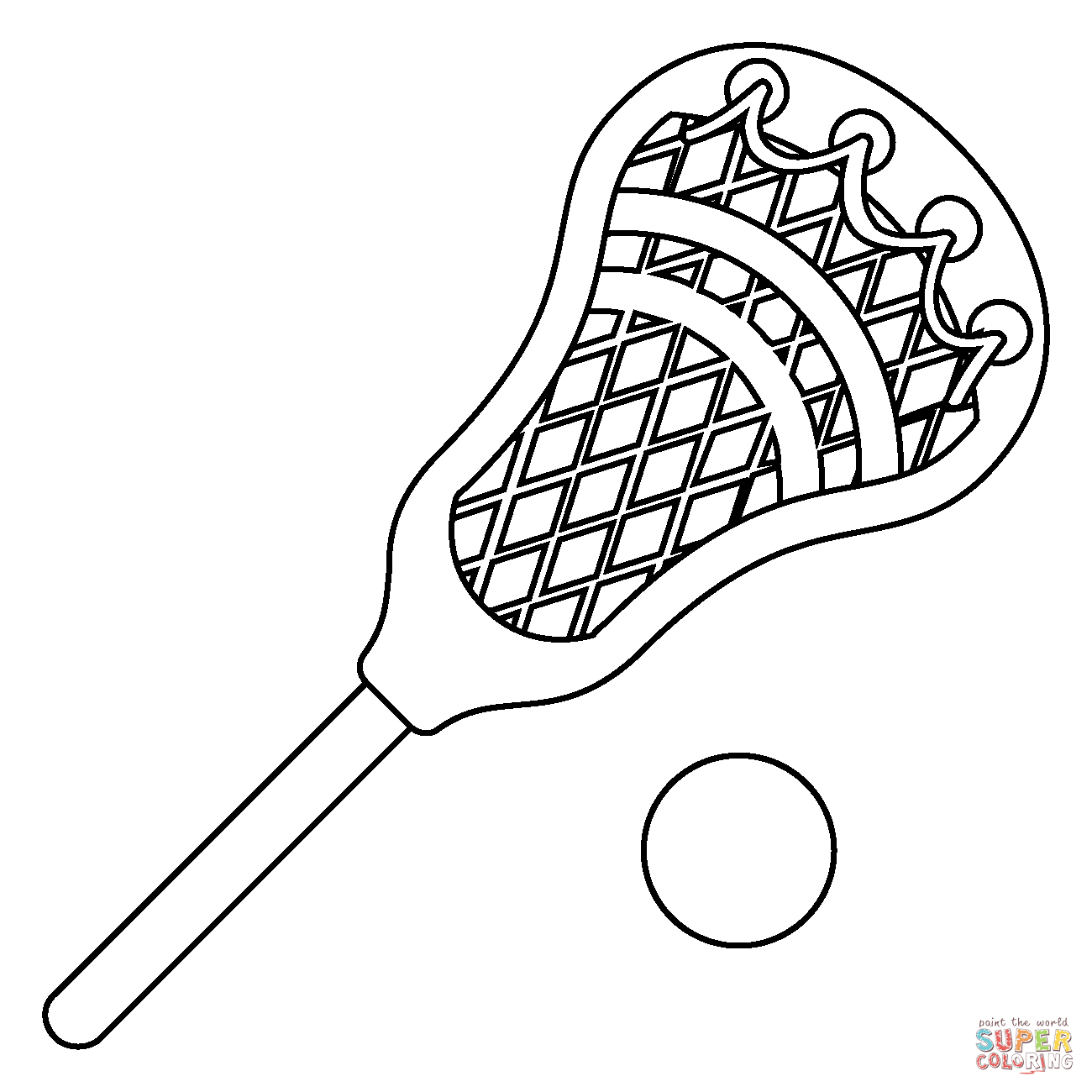 Lacrosse emoji coloring page free printable coloring pages