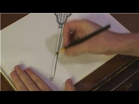 Drawing techniques how to draw lacrosse sticks