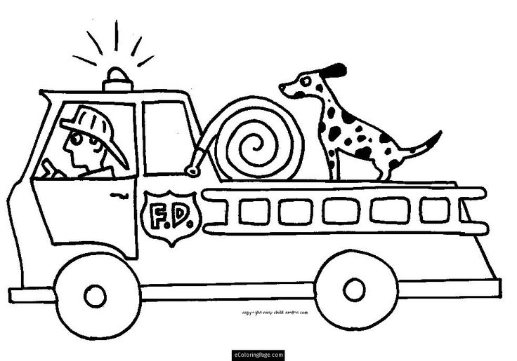 Image result for fire ladder para colorear fire trucks truck coloring pages firetruck coloring page