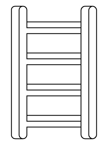 Ladder emoji coloring page free printable coloring pages