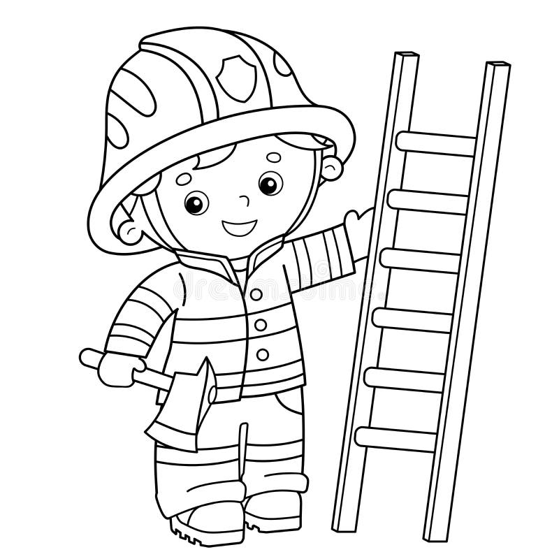 Ladder coloring stock illustrations â ladder coloring stock illustrations vectors clipart