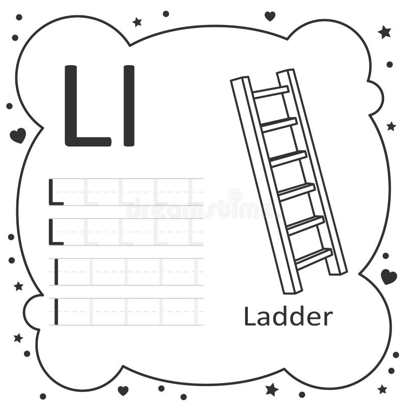 Ladder coloring stock illustrations â ladder coloring stock illustrations vectors clipart