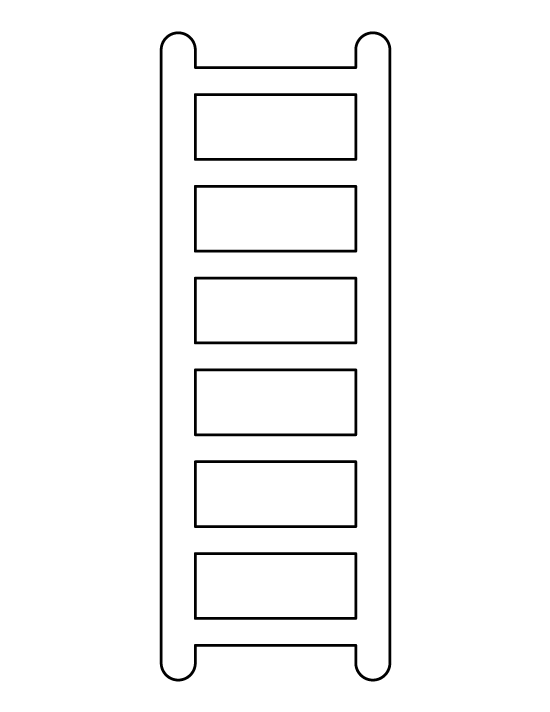 Printable ladder template sunday school crafts jacobs ladder craft bible crafts