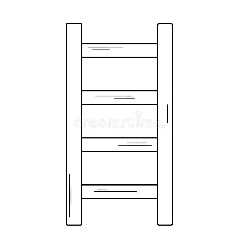 Ladder coloring stock illustrations â ladder coloring stock illustrations vectors clipart