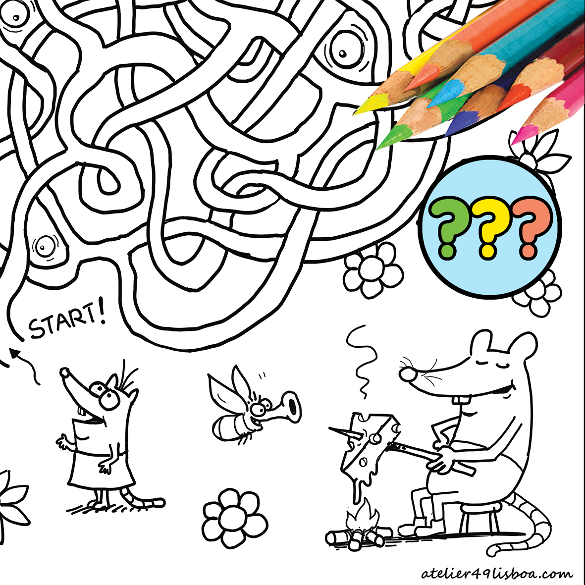 Coloring pages part