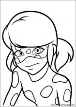 Miraculous ladybug coloring pages on coloring