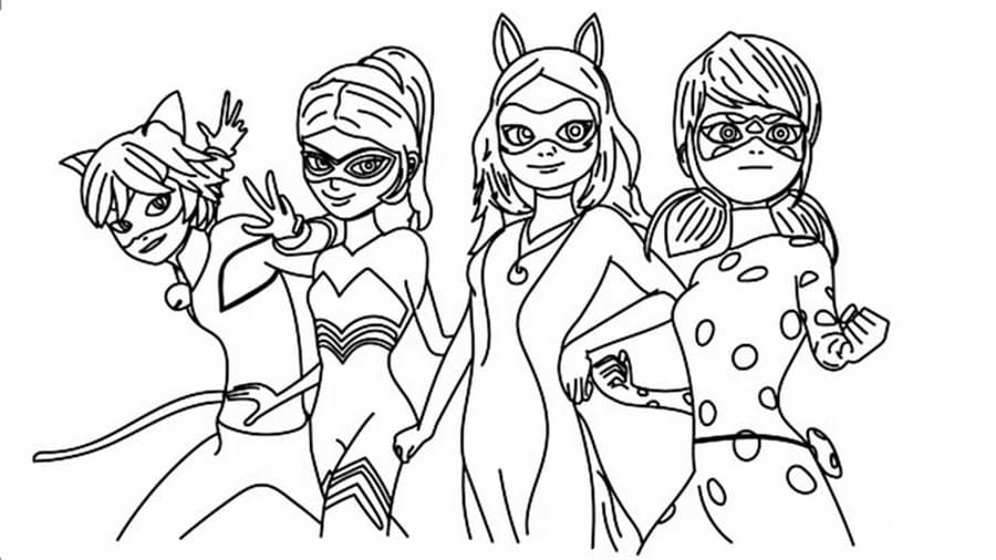 Loriages miraculous ladybug and cat noir imprimer a ladybug loring page loring pages disney princess loring pages