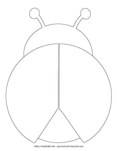 Free printable ladybug templates cute for coloring crafts ladybug crafts ladybug butterfly quilt pattern