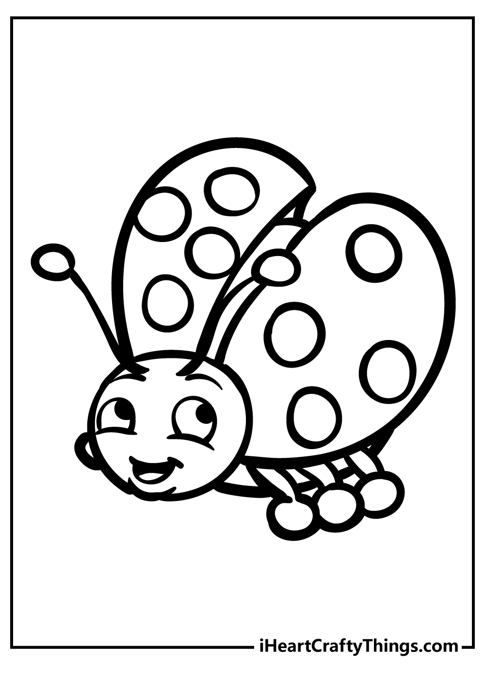 Ladybug coloring pages free printables