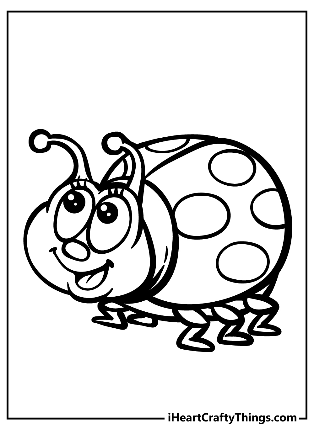 Ladybug coloring pages free printables