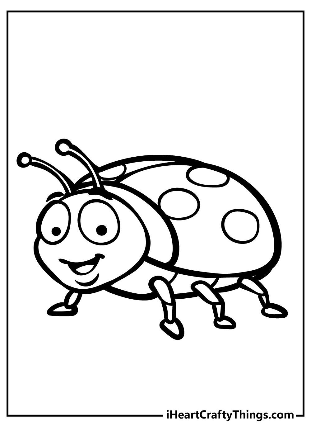 Ladybug coloring pages free printables