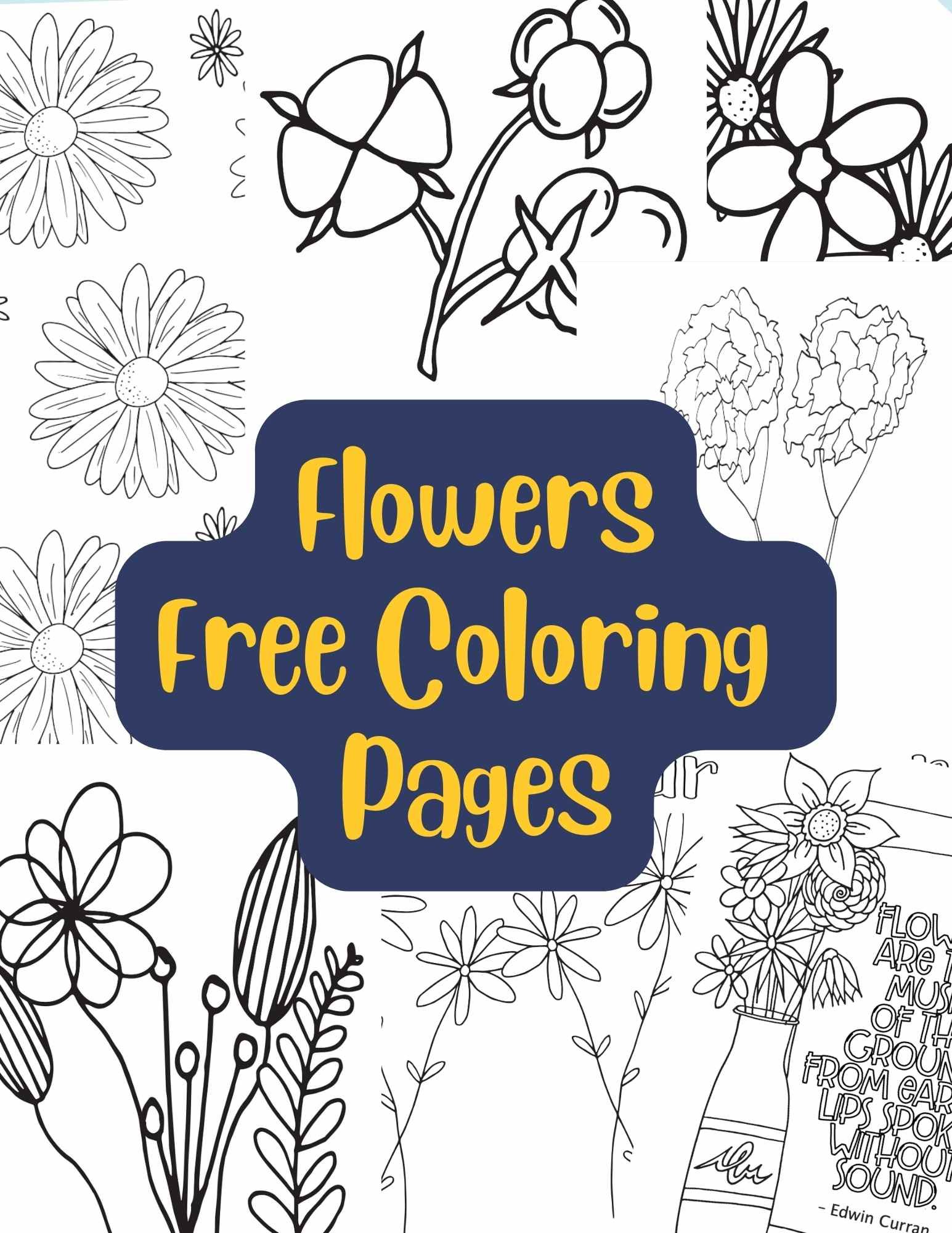 Spring â free coloring pages â stevie doodles