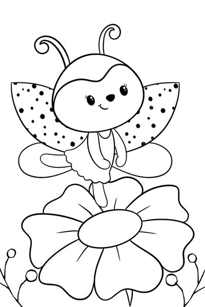 Ladybug coloring pages â free printable ladybird pictures to color