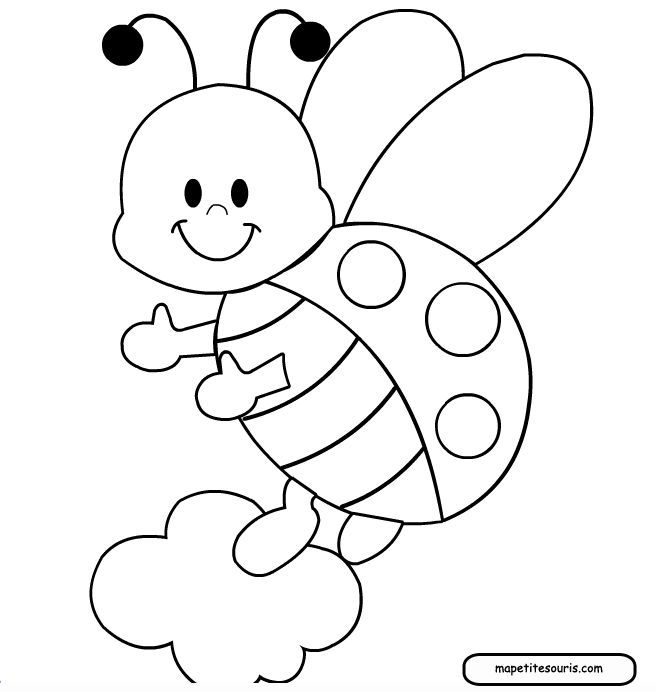 Ladybug coloring pages