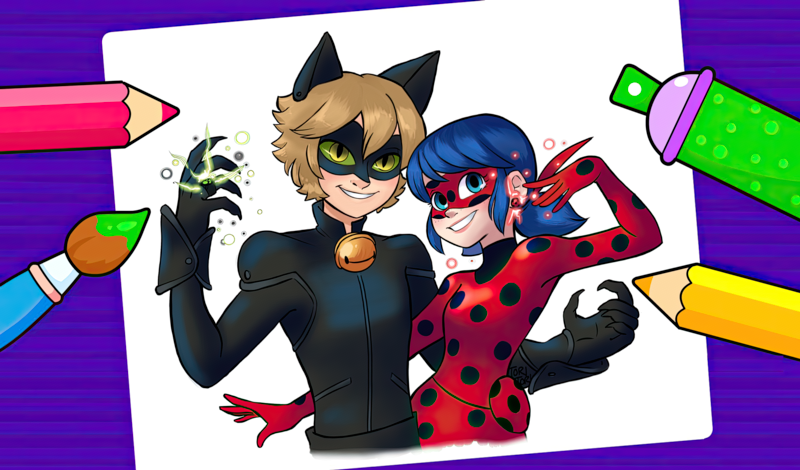 Miraculous ladybug cat noir