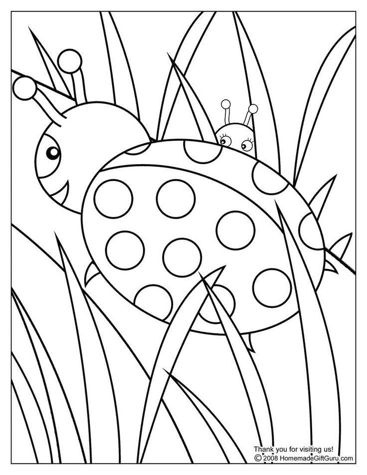 Ladybug coloring page ladybug coloring page bug coloring pages printable coloring book