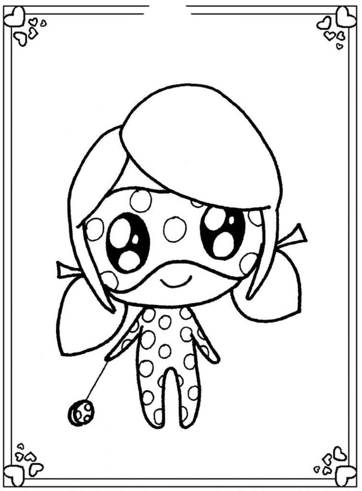 Ladybug and cat noir coloring pages printable coloring pages ladybug coloring page ladybug baby coloring pages