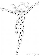 Miraculous ladybug coloring pages on coloring