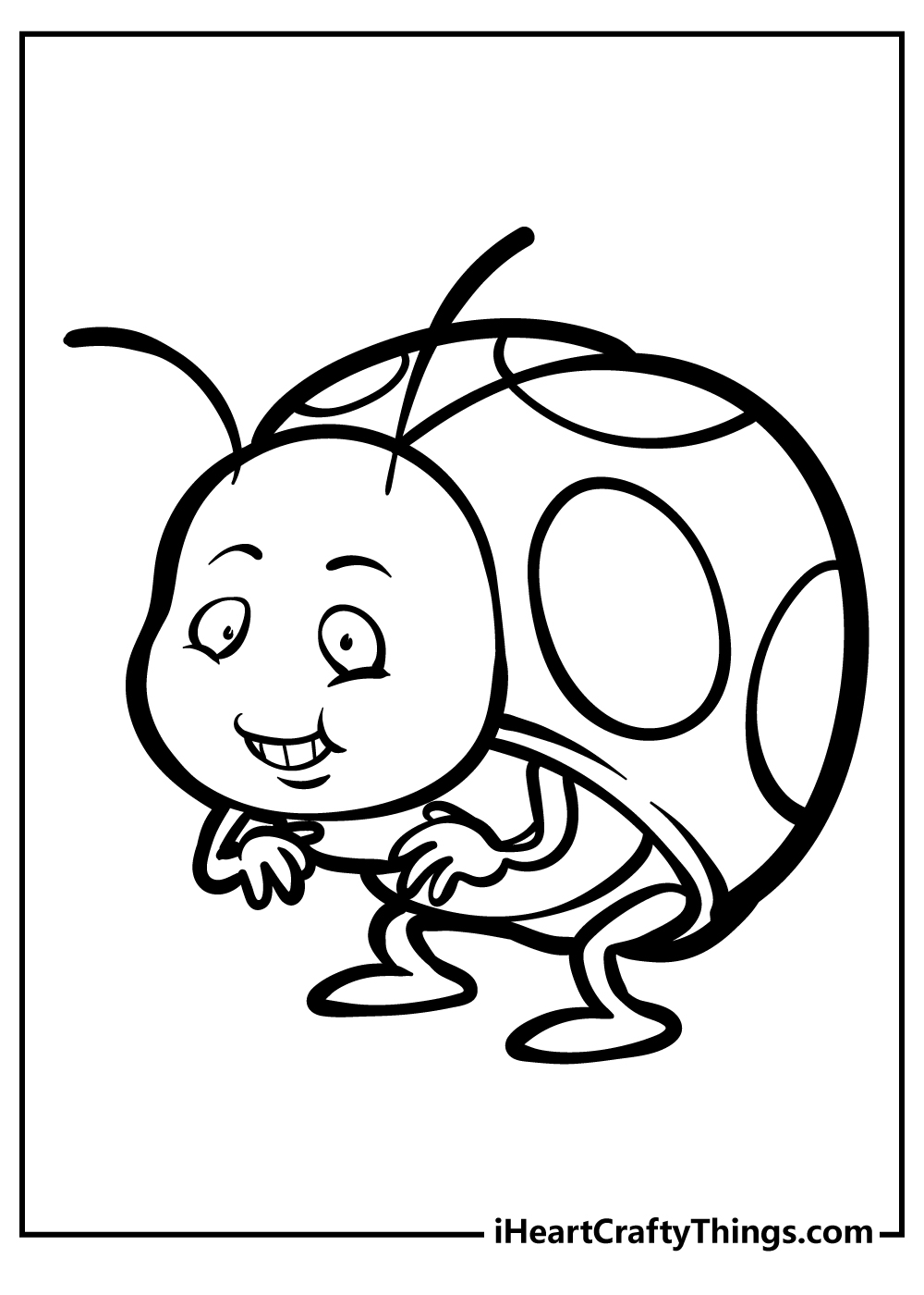 Ladybug coloring pages free printables