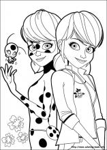 Miraculous ladybug coloring pages on coloring