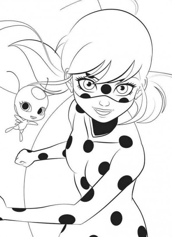 Ladybug and cat noir coloring pages printable coloring pages ladybug coloring page cartoon coloring pages coloring book art