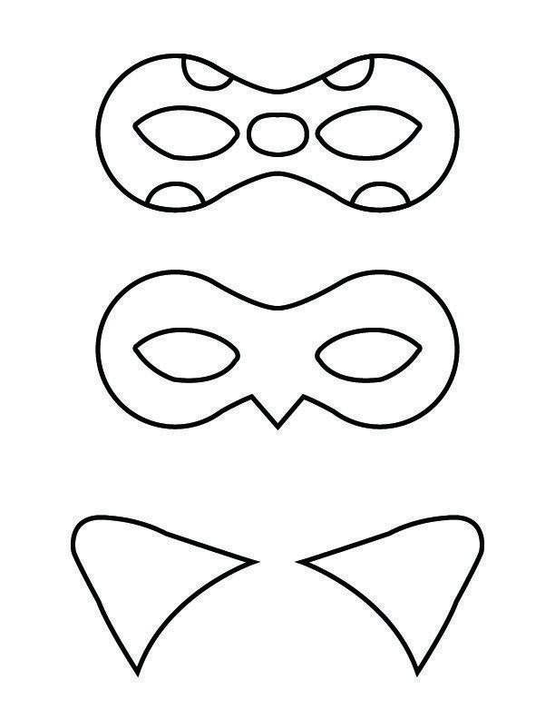 Free printable masks and cat ears for ladybug and cat noir ladybug coloring page bug coloring pages ladybug birthday party