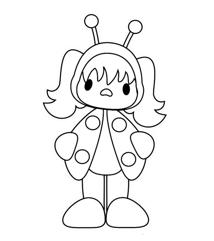 Ladybug coloring pages