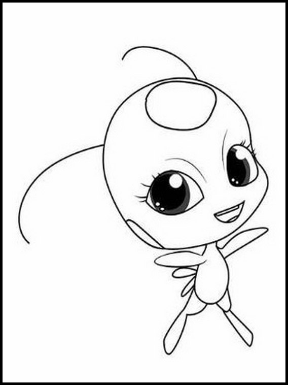 Coloring pages miraculous