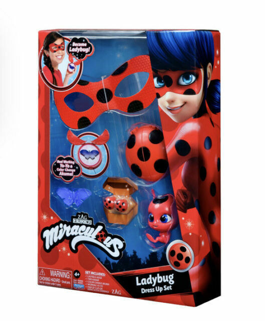 Miraculous tales of ladybug dress up and play set