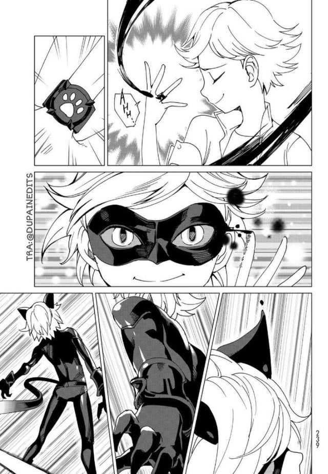 Oc adriens transformation sequence miraculous manga panel coloring rmiraculousladybug