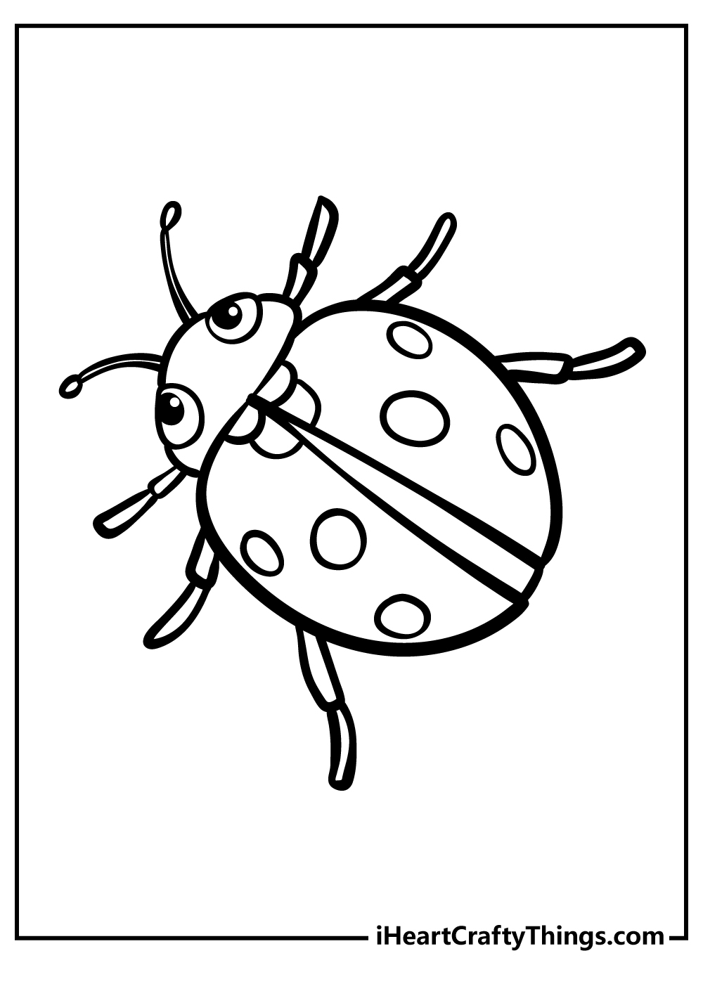 Ladybug coloring pages free printables