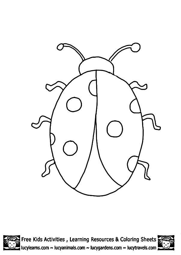 Photos of ladybug outline template free clip art free stencils printables templates free clip art free stencils printables