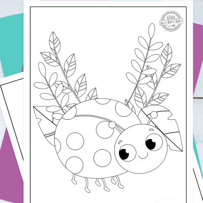 Free printable ladybug coloring pages kids activities blog