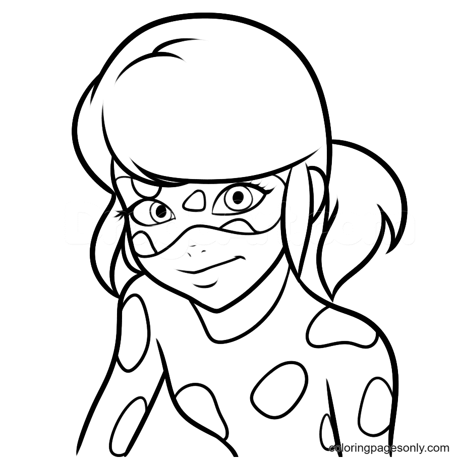 Ladybug and cat noir coloring pages printable for free download