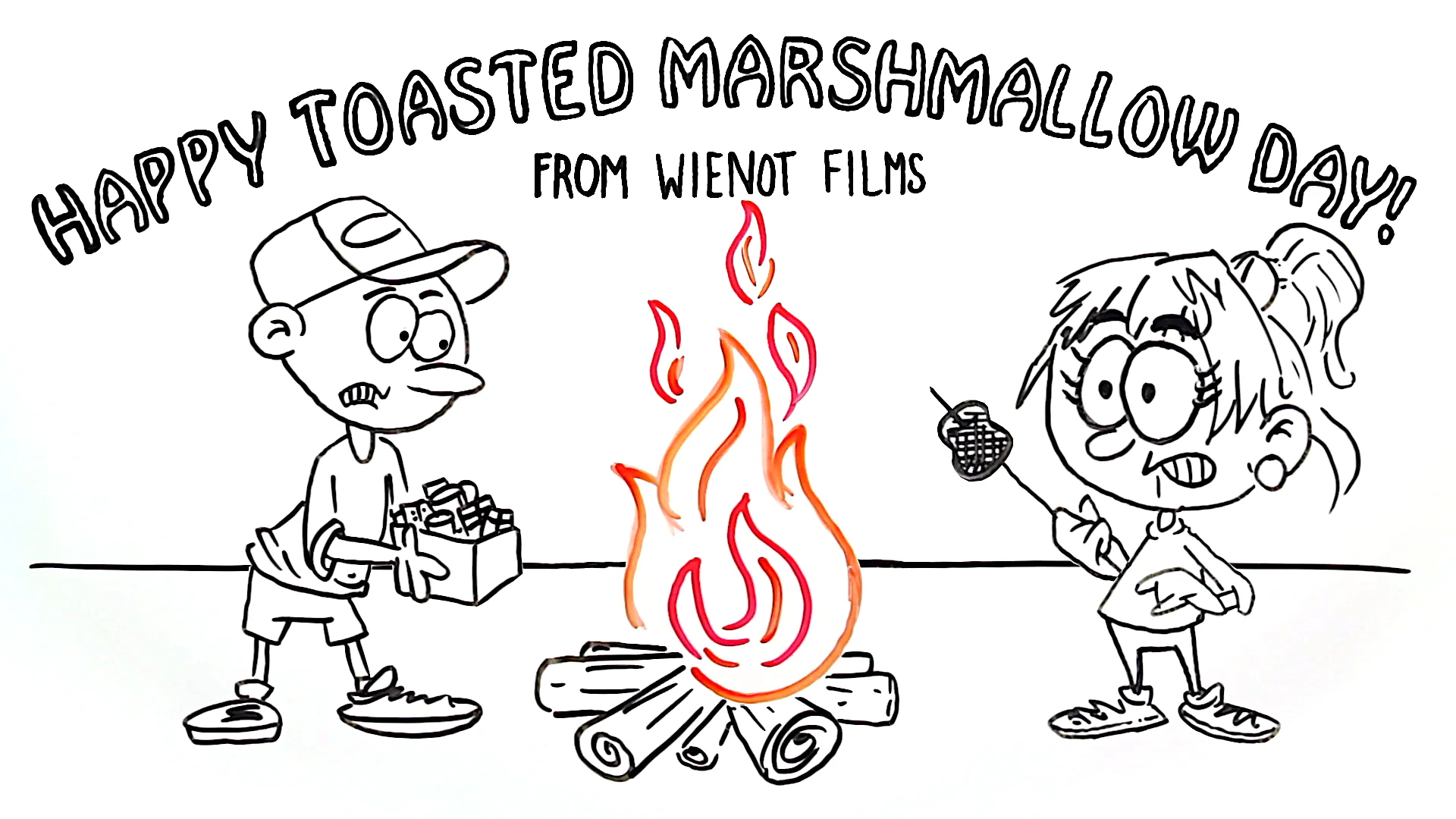 Happy toasted marshmallow day on