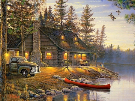 Download Free 100 + lake cabin Wallpapers