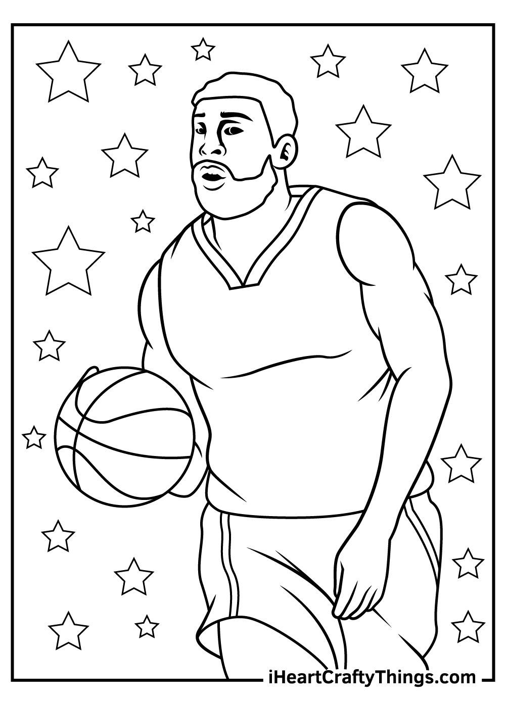 Nba coloring pages free printables