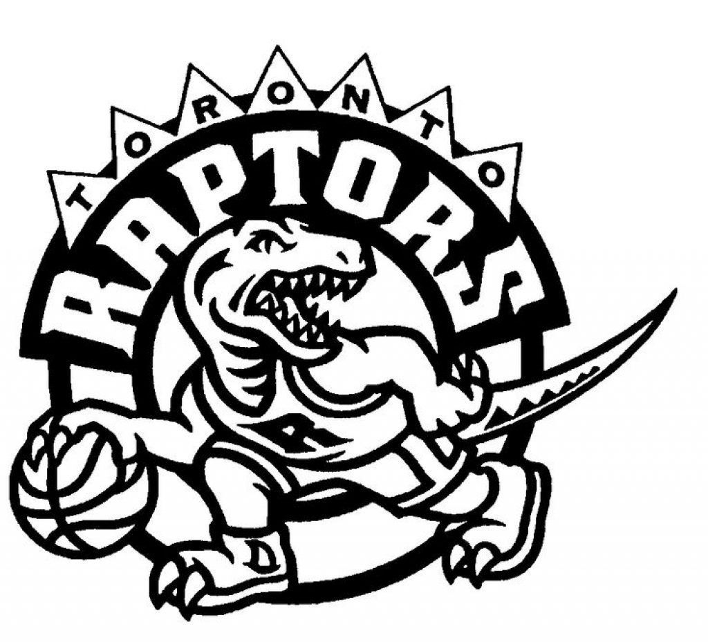 Toronto raptors coloring pages printable pdf idea