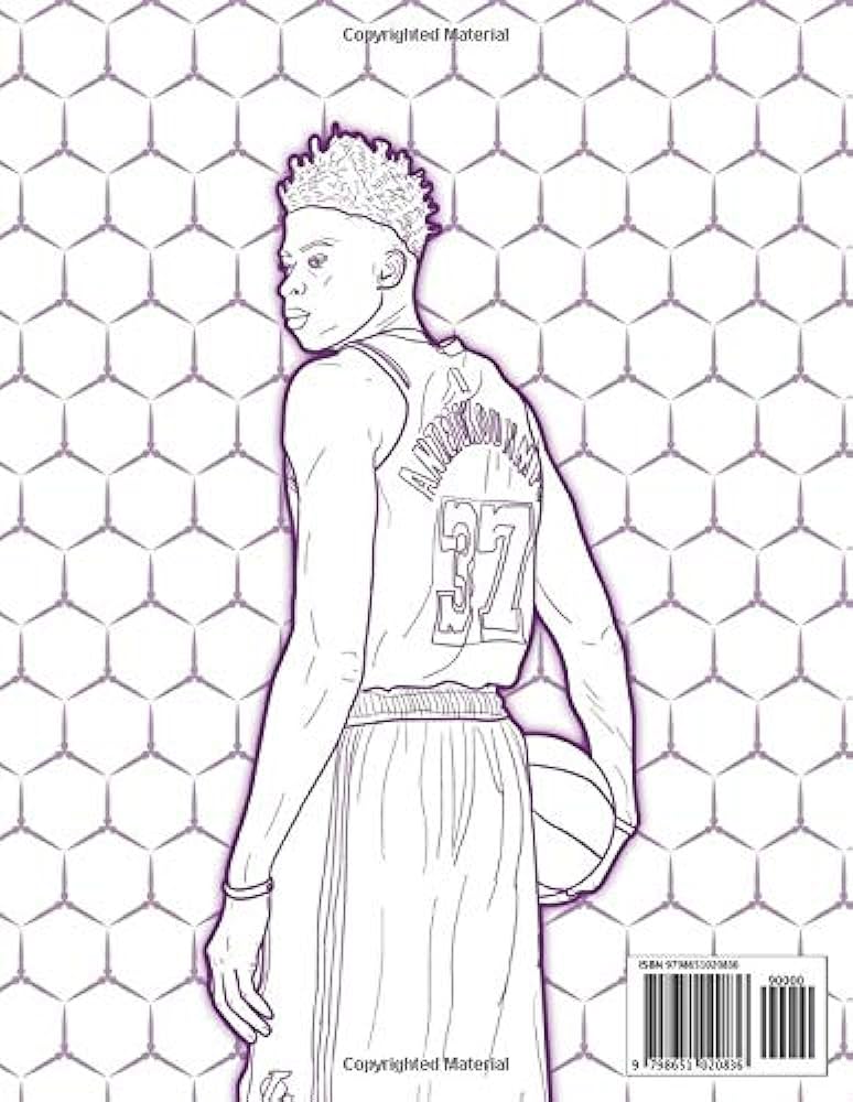 Los angeles lakers coloring book la lakers coloring books for adult perfect gift birthday or holidays doyle ronnie books