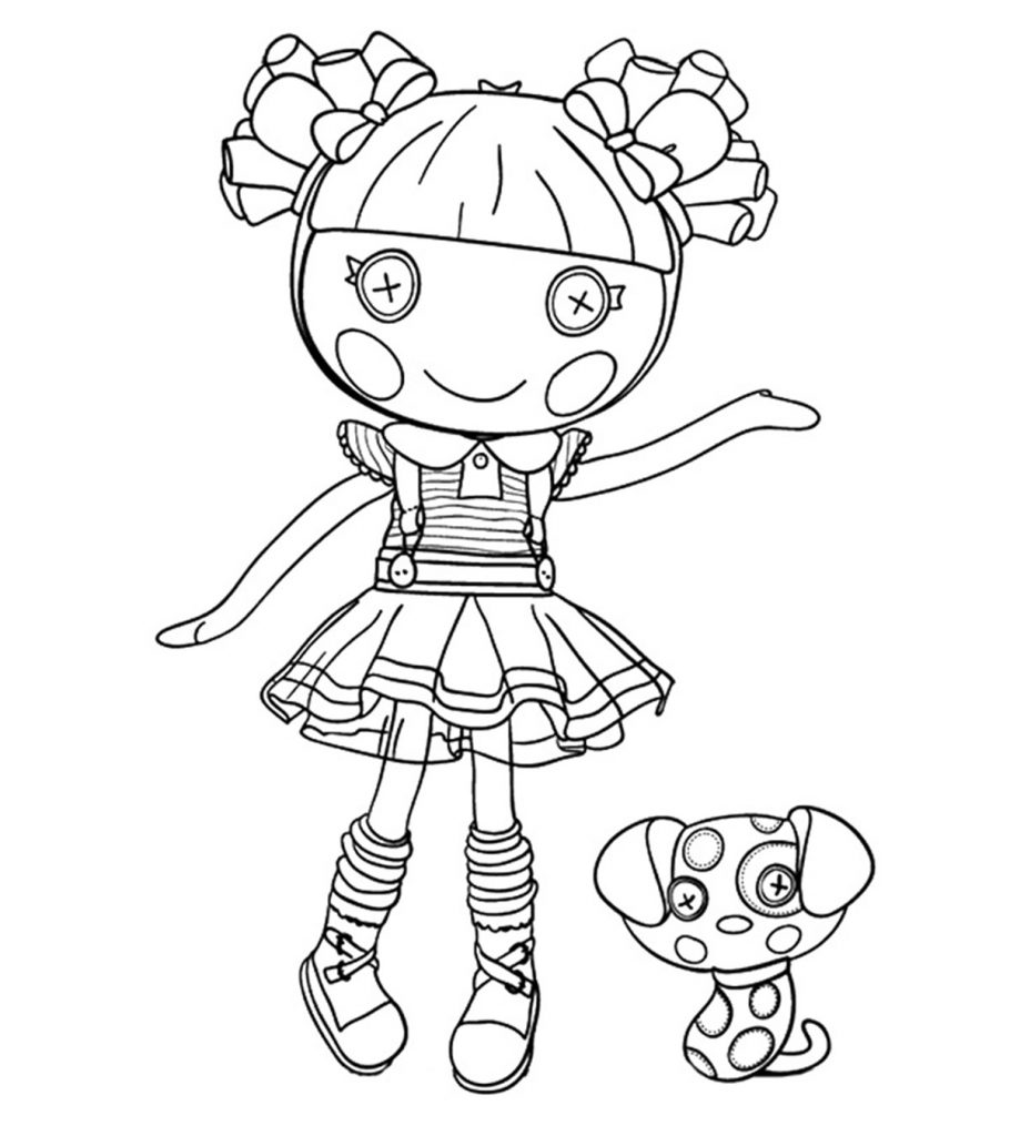 Lalaloopsy coloring pages