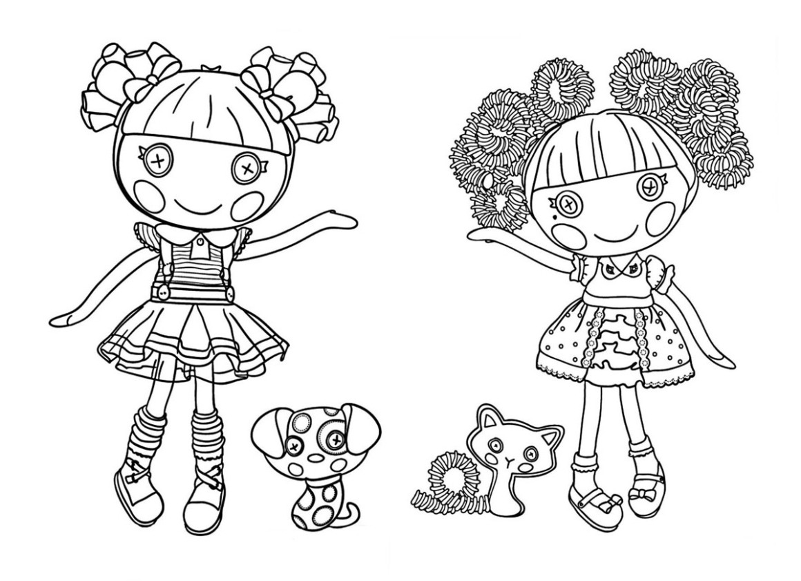 Lalaloopsy coloring pages