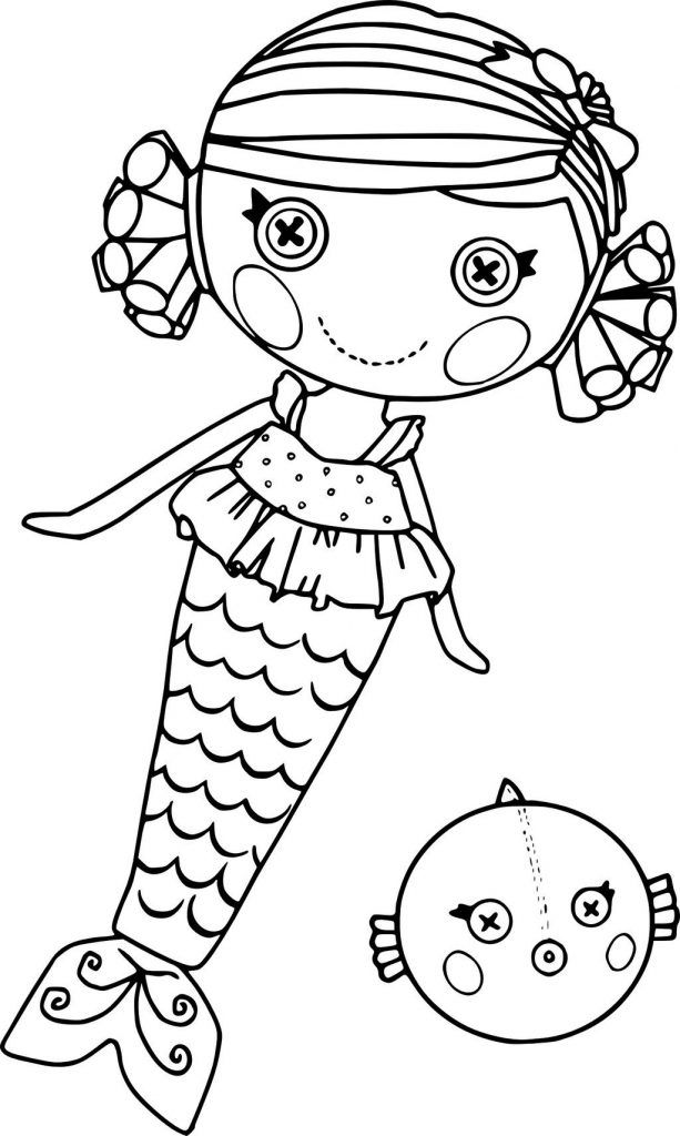 Lalaloopsy coloring pages