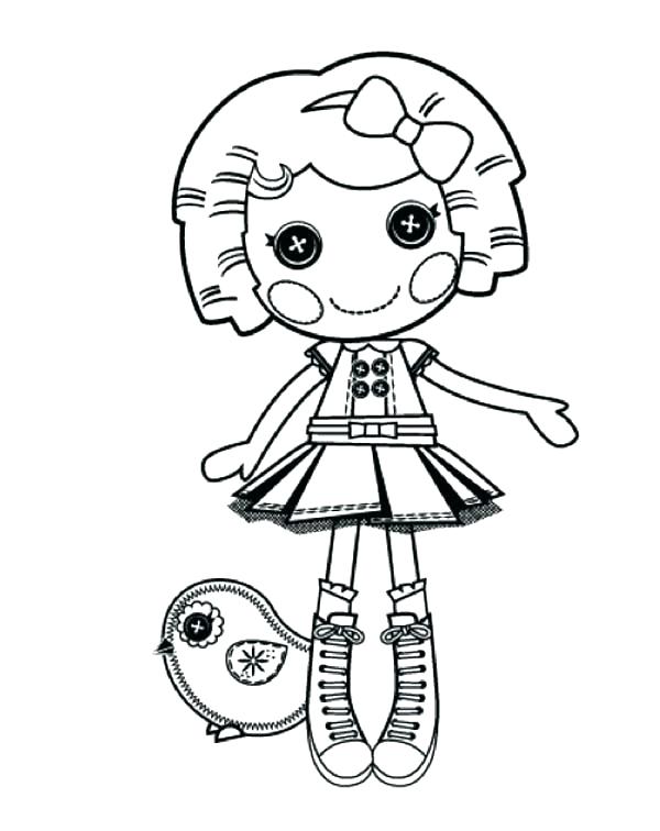 Lalaloopsy coloring pages