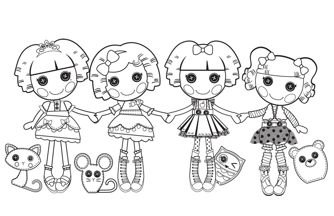 Lalaloopsy coloring pages