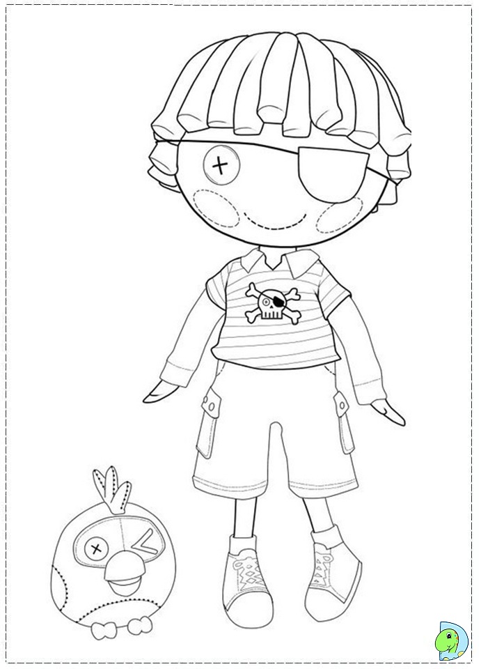 Lalaloopsy coloring pages